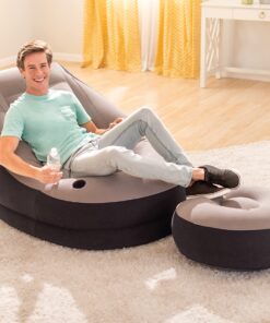 Intex Inflatable Ultra Lounge with Ottoman 40"x50"x30" 24 81RAEdLktOL