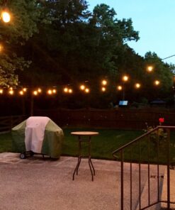 Feit Electric 48ft / 14.6m Outdoor String Lights(48 Feet) 15 Watt Lights 20 81RAPIyimIL