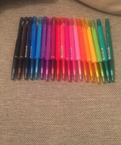 Pilot FriXion Ball Slim Retractable Erasable Gel Ink Pens, Extra Fine Point, 0.38 mm, 20 colors set 24 81RArv5kU5L