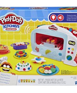 Play-Doh Kitchen Creations Magical Oven Play Food Set for Kids 3 Years and Up with Lights, Sounds, and 6 Colors (Amazon Exclusive) 27 81RCAaaUoJL