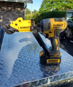 DEWALT Metal Shear/Cutter Drill Attachment, Impact Ready, 360 Degree Pivoting Head, Cuts 18GA Material (DWASHRIR) Shears Attachment 24 81RCCPyVDSL