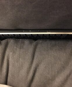 Rii K12+ Mini Wireless Keyboard with Large Touchpad Mouse&Qwerty Keypad, Stainless Steel Portable Wireless Keyboard with USB Receiver for MacBook/iPad/Tablet/PC/Laptop/Smart TV/Raspberry Pi - Black 41 81RCUhFl4L