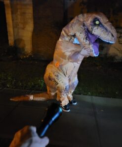Rubie's Adult The Original Inflatable T-REX Dinosaur Costume, T-Rex, Standard 40 81RCclqK3tL