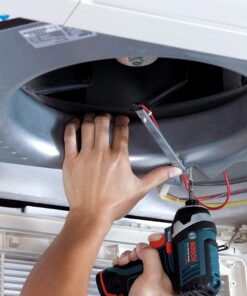 BOSCH CLPK22-120 12V Max Cordless 2-Tool 3/8 in. Drill/Driver and 1/4 in. Impact Driver Combo Kit with 2 Batteries, Charger and Case,Blue 12V Kit 35 81RClWwoH4L