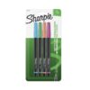 Sanford 1802224 Sharpie Pen Stylo, Fine Point, Assorted Colors, 4-Count Assorted Colors(Stylish) 47 81RCn9PQ3nL