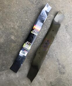 MaxPower 331737B Mulching Blade for 21 in. Cut Craftsman, Husqvarna, Poulan Mowers Replaces OEM #'s 165833, 175052, 406712, 532175064,black Air Filter Cartridge 18 81RDkh4 3jL