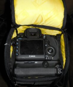 Ape Case ACPROLC18 Professional Large Lens Case, Black/Yellow 40 81REWz1c9L