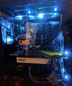 CORSAIR Hydro Series H105 AIO Liquid CPU Cooler, 240mm Thick Radiator, Dual 120mm PWM Fans 31 81REuhO2QL