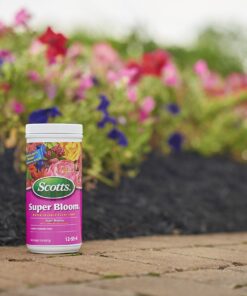 Scotts Super Bloom Water Soluble Plant Food, 2 lb - NPK 12-55-6 - Fertilizer for Outdoor Flowers, Fruiting Plants, Containers and Bed Areas - Feeds Plants Instantly 37 81RG 4pv2BL