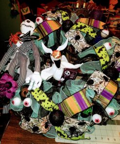 Jay Franco Disney Nightmare Before Christmas Plush Stuffed Jack Skellington Pillow Buddy - Kids Super Soft Polyester Microfiber, 27 inch (Official Disney Product) Black - Jack Skellington 29 81RJNvd1VBL