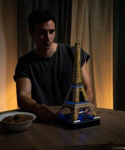 Ravensburger Eiffel Tower - Night Edition - 216 Piece 3D Jigsaw Puzzle for Kids and Adults - Easy Click Technology Means Pieces Fit Together Perfectly 32 81RJpOvMlJL