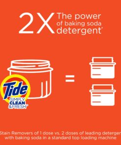 Tide Simply Clean & Fresh Liquid Laundry Detergent, Refreshing Breeze, 138 fl oz (4.08 L) 10 81RNDhw6iPL