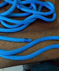 Amarine Made Double Braided Nylon Dock Lines 7700 lbs Breaking Strength (L: 25 ft. D:5/8 inch Eyelet: 15 inch) Marine Mooring Rope Boat Dock Lines Working Load Limit:1540 lbs 19 81ROsNHi LL