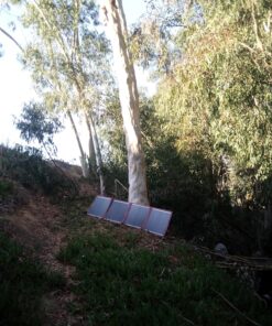 DOKIO 160W 18V Portable Solar Panel Kit (ONLY 9lb) Folding Solar Charger with 2 USB Outputs for 12v Batteries/Power Station AGM LiFePo4 RV Camping Trailer Car Marine…… 35 81RPEkwTotL