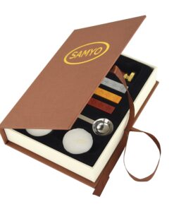 Samyo Stamp Seal Sealing Wax Vintage Classic Old-Fashioned Antique Pattern Set Brass Color Creative Romantic Stamp Maker (Rose) Rose