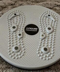 Figure Trimmer Core Ab Twister Board for Exercise 12 inch Waist Twisting Disc with 8 Mangets Reflexology for Slimming and Strengthening Abdominal & Stomach Exercise Equipment Grey 26 81RQ728qwKL