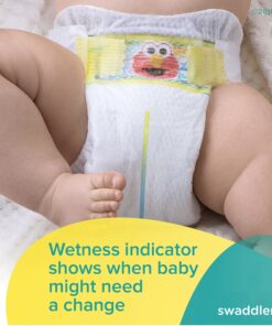 Pampers Swaddlers Disposable Baby Diapers, Size 4, One Month Supply, 164 Count 12 81RTUmgCmIL