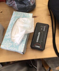 NEXPOW 1500A Peak Car Battery Jump Starter Pack for Up to 7.0L Gas and 5.5L Diesel Engines - Portable 12V Lithium Jump Box with LED Light and USB QC3.0 32 81RTYnKOSmL