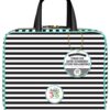 me & my BIG ideas Storage Case - The Happy Planner Scrapbooking Supplies - Black & White Stripe - Holds Your Planner & Accessories - Zippered Bag with Handle & 2 Removable Pouches - 12 x 10.5 x 4 in. 43 81RWbDN7T6L