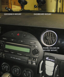 Car Phone Mount, Vansky 3-in-1 Cell Holder Air Vent Dashboard Mount Windshield for iPhone Xs Max R X 8 Plus 7 6S Samsung Galaxy S9 S8 Edge S7 S6 LG Sony and More 34 81RYaNTgy8L