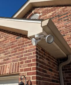 HALO MS180W 180 Replacement Motion Security Sensor Floodlight, White Classic 25 81RZJLegdZL