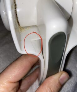 Zyliss Professional Cheese Grater, NSF Certified - Rotary Cheese Grater - Handheld Cheese Grater with Handle - Vegetable, Chocolate, Hard Cheese & Nut Grater - White Restaurant Cheese Grater 41 81RZKiPdL