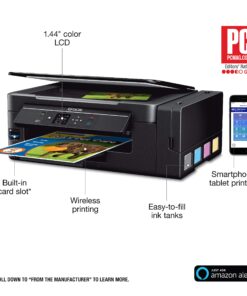 Epson Expression ET-2650 EcoTank Wireless Color All-in-One Small Business Supertank Printer with Scanner and Copier 24 81RZOR1jpSL