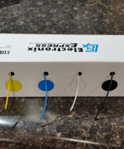 EX ELECTRONIX EXPRESS Solid Hook Up Wire Kit (Tinned Copper) 22 Gauge (6 Different Colored 25 Foot Spools Included), 150 25 81RZx8ld4BL