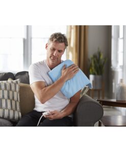 Sunbeam Heating Pad for Pain Relief | Standard Size Ultra Heat, 3 Heat Settings | Light Blue, 12 Inch x 15 Inch UltraHeat, 12 x 15 30 81RaJqZx63L