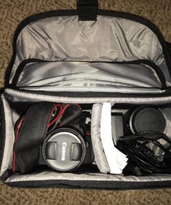 Canon 9320A023 100ES Shoulder Bag, Black,Small Size 35 81RavUG2uZL