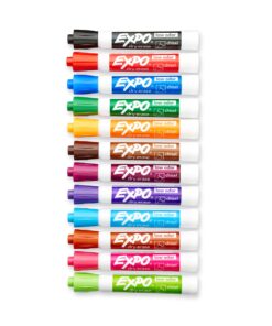 EXPO Low Odor Dry Erase Markers, Chisel Tip, Assorted Colors, 16 Pack 16 Count (Pack of 1) 36 81RcIEx5IoL