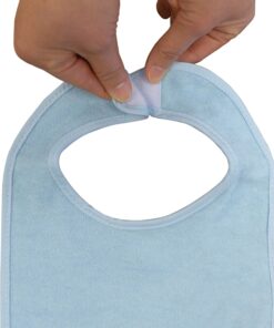 Neat Solutions 8 Count Multi-Color Solid Knit Terry Feeder Bib, Boy Boy- 8ct 16 81Re84zZ0lL