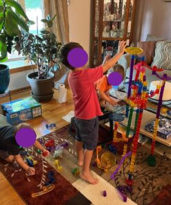 Marble Genius Marble Run (300 Complete Pieces) Maze Track or Race Games for Kids Ages 4-8, for Adults, Teens, and Toddlers, (181 Translucent Marbulous Pieces + 119 Glass-Marble Set), Extreme Set 4.) Extreme Set - 300 Complete Pieces 33 81RfU2KwMPL