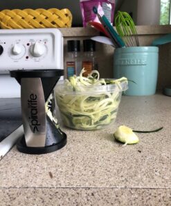 Original SpiraLife Spiralizer Vegetable Slicer – Vegetable Spiralizer - Spiral Slicer Cutter 40 81Rgj9K4ojL