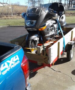 MaxxHaul 70075 Motorcycle Wheel Chock 57 81RgwNgnWL