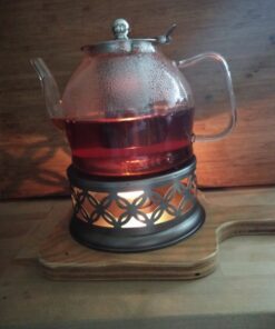 GROSCHE Cairo Premium Teapot Warmer with Tea lite Candle. for Glass teapot and Other heatproof Dish Warming use. 56 81RhAiZeHYL