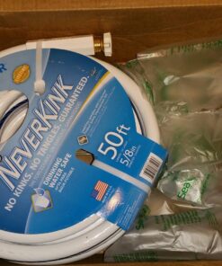 Teknor Apex NeverKink, 8612-50 Boat and Camper, Drinking Water Safe Hose, 5/8-Inch-by-50-Foot 22 81RiYGBBz5L