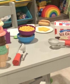 Melissa & Doug Scoop and Stack Ice Cream Cone Magnetic Play Set, Multicolor - Pretend Food, Ice Cream Toy For Toddlers And Kids Ages 3+. 27 81RjTmd4YTL 2