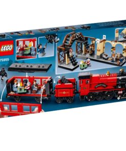 LEGO Harry Potter Hogwarts Express 75955 Toy Train Building Set includes Model Train and Harry Potter Minifigures Hermione Granger and Ron Weasley (801 Pieces) 18 81Rjg8bQWUL