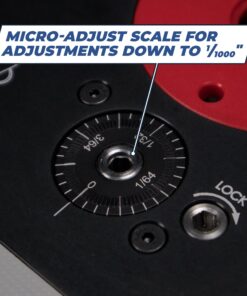 Kreg PRS5000 Precision Router Lift - Router Table Lift System - Durable Router Plate Insert - Router Table Plate Insert - For Quick, Accurate, Reliable & Repeatable Setups 29 81RjoWCU2jL 1