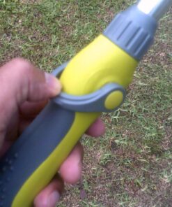 The Relaxed Gardener Watering Wand - 15" Garden Hose Nozzle Sprayer 8 Adjustable Spray Patterns and Thumb Control Shut Off Valve 43 81Rk0Gp8 L