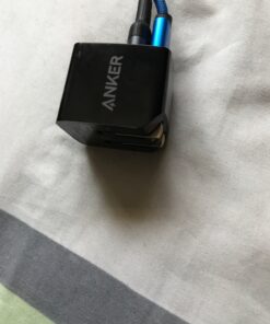 USB Charger, Anker 2-Pack Dual Port 12W Wall Charger Adapter, USB Charger Block with Foldable Plug, Charging Box Brick, Cube for iPhone 14 13 12 11 Pro Max, Galaxy S22 S21 Note 20, HTC, LG (Black) 2pack Black 1 22 81RlBhI3myL