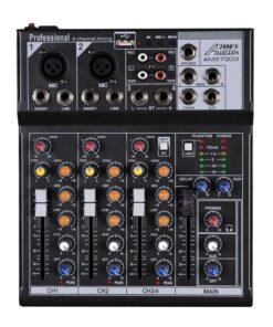 Alternative view of Audio 2000s Audio Mixer Sound Board (4-Channel) 4-Channel