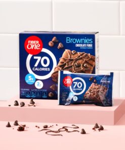 Fiber One 70 Calorie Brownies, Chocolate Fudge, Snack Bars, 12 ct 13 81RlX8dd7lL 1