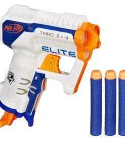 NERF N-Strike Elite Triad EX-3 Blaster 16 81Rm 8xc4L