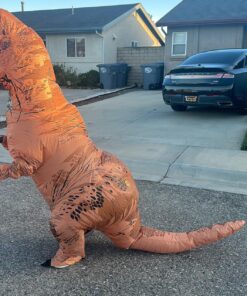 Rubie's Adult The Original Inflatable T-REX Dinosaur Costume, T-Rex, Standard 37 81RnQk5gSwL