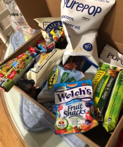 CRAVEBOX Healthy Snack Box (35 Count) Valentines Variety Pack Care Package Gift Basket Kid Men Women Adult Nuts Fruit Nutrition Assortment College 36 81Roy3w1xSL