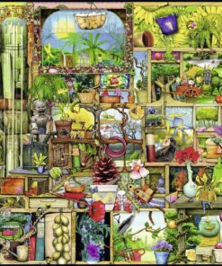 Alternative view of Ravensburger Curious Cupboards No.3 The Gardener’s Cupboard 1000 Pieces Jigsaw Puzzles for Adults and Kids Age 12 Years Up
