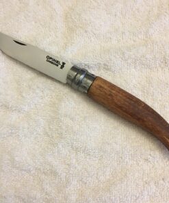 Opinel No.08 Carbon Steel Folding Pocket Knife with Beechwood Handle, Brown (2540089) No. 8 55 81Rt4dqf7FL