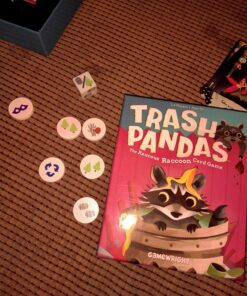 Gamewright Trash Pandas - The Raucous Raccoon Card Game - 252 Standard 37 81RtEIR9Q8L